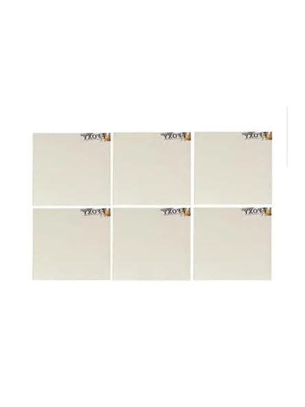 15x15 cm Boyutunda 6 Adet Tuval, Resim Çalışmaları için Uygun ürün görseli 1