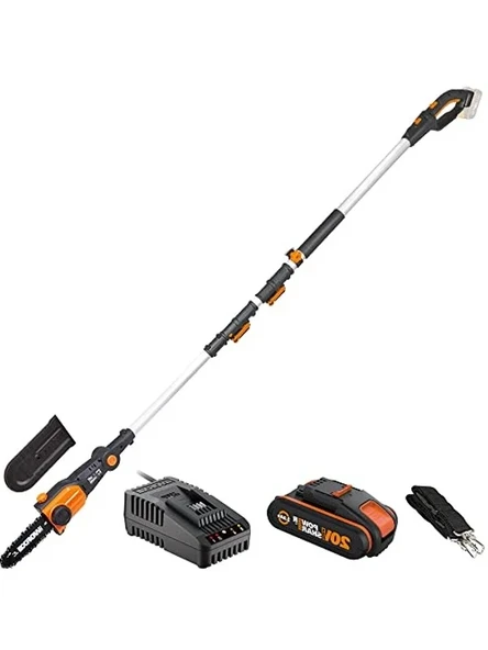 20 Volt 2.0Ah Li-ion Tek Akülü Açı Ayarlı Budama Aleti ürün görseli 1