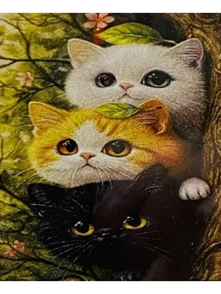 30x40 cm 5D Yapışan Boncuk Mozaik Tablo, Yaratıcı ürün görseli 1