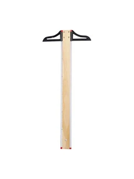 Ahşap T-Cetveli 90 cm (Sökülebilir Başlık, Kumaş Kılıf) ürün görseli 1