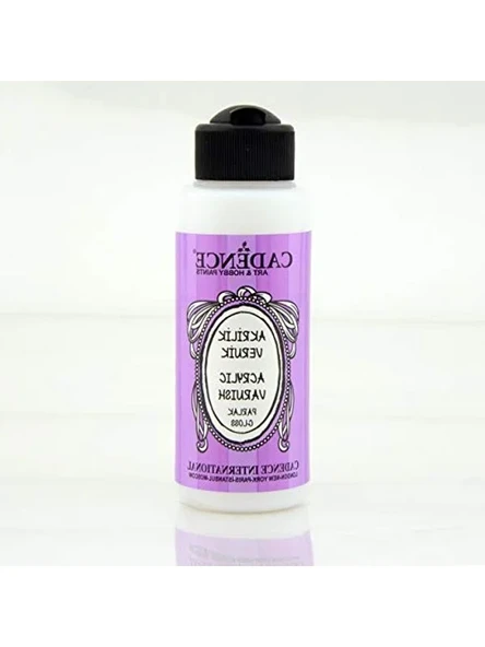 Yarı Mat Su Bazlı Vernik, 120 ml, Farklı Yüzeyler için Uygun ürün görseli 1