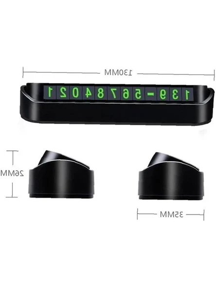 Araç İçi Telefon Numarası Gösterici Ürün - Resim 3