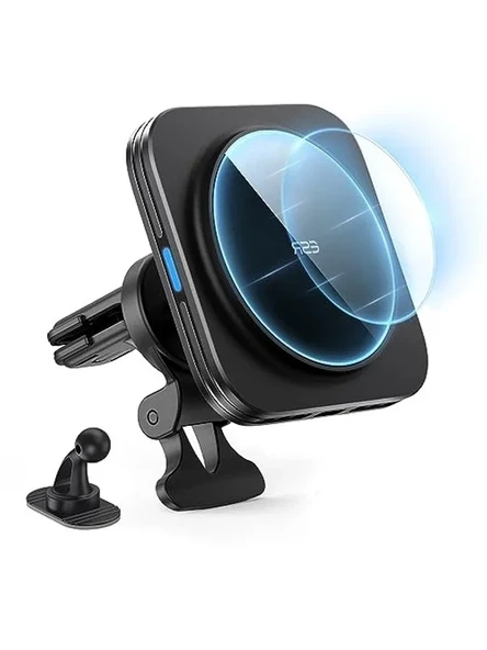 HaloLock Manyetik Kablosuz Telefon Tutucu ve Şarj ürün görseli 1