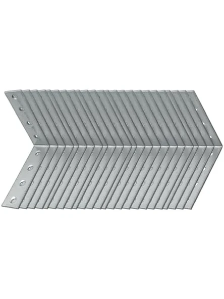 25 Adet Metal Köşebent, 20x80x80 mm Bağlantı Aparatı ürün görseli 1