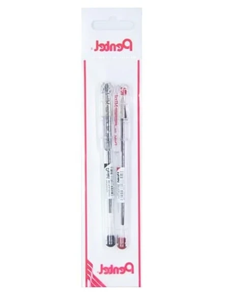 0.7 mm Yağ Bazlı Roller Kalem, Siyah ve Kırmızı Seçenek ürün görseli 1