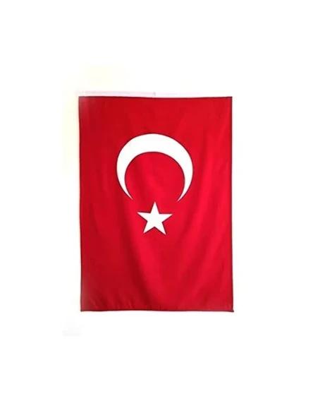 Alpaka Kumaş Türk Bayrağı, 70x105 cm Boyutlarında ürün görseli 1