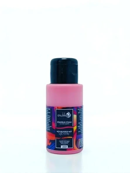 Akrilik Multisurface Boya, 50ml Pembe Renk ürün görseli 1