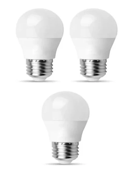 Mini Top Ampul Seti, 3000K Sarı Işık ile 6 Adet Enerji Tasarruflu ürün görseli 1