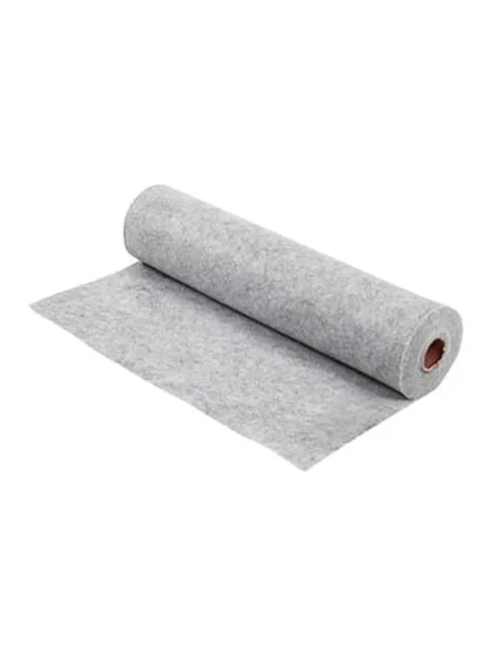 Gri Renkli İnce Keçe Kumaş, 1 mm Kalınlık, 100x100 cm ürün görseli 1