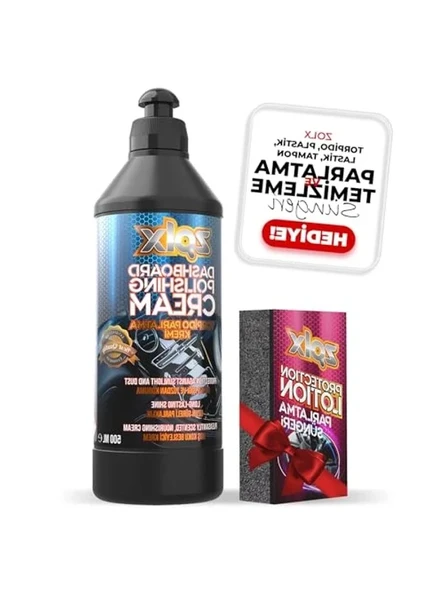 Torpido Plastik Parlatıcı, 500ml, Sünger ile Hediye ürün görseli 1