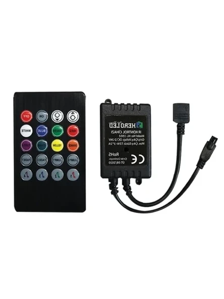 Bluetooth Kontrollü 10 Metreye Kadar RGB Şerit LED, Müzik Duyarlı ürün görseli 1