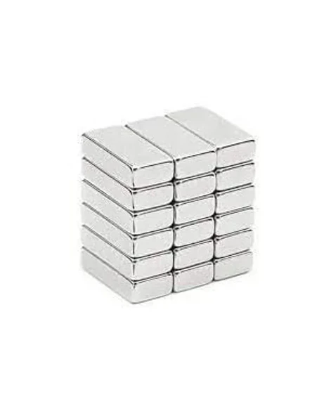 20x10x5 mm Neodyum Mıknatıs Seti, 2 Adet ürün görseli 1