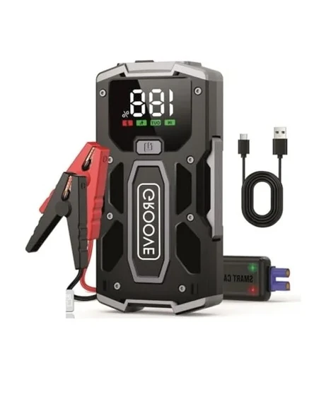 Taşınabilir 18200mAh Jump Starter ile Acil Durum Gücü ürün görseli 1