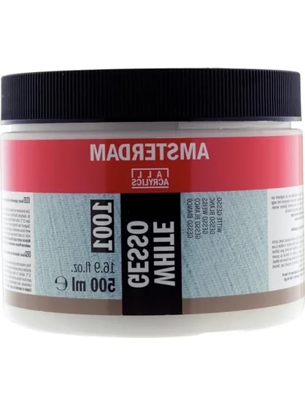 500 ml Beyaz Akrilik Gesso, Sanat Uygulamaları için ürün görseli 1