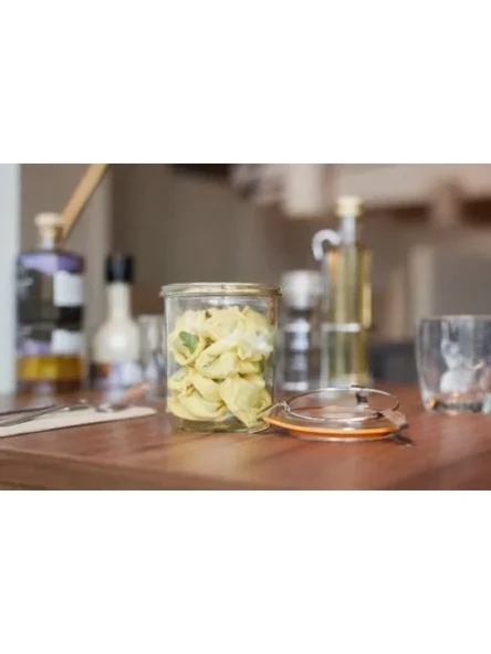 Klipsli Cam Kavanoz Seti - 425 ml (2 Adet) - Resim 2