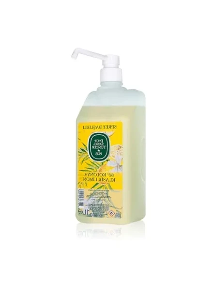 1 Litre Kapasiteli Klasik Limon Kolonyası, Ferahlatıcı Etki ürün görseli 1