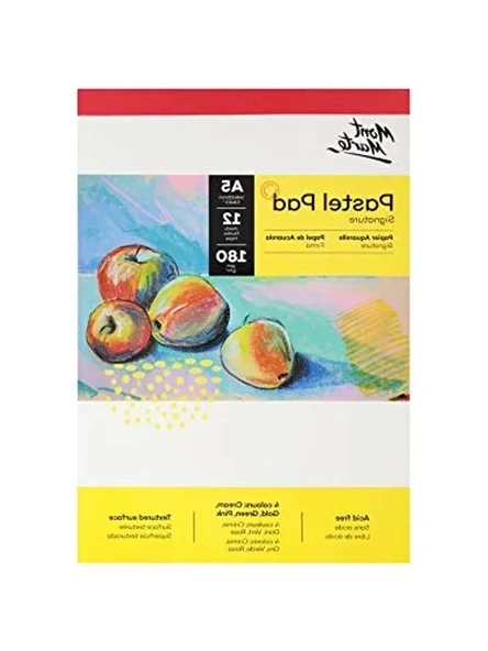 Pastel Ped 4 Renk 180 GSM A5 Boyutunda ürün görseli 1