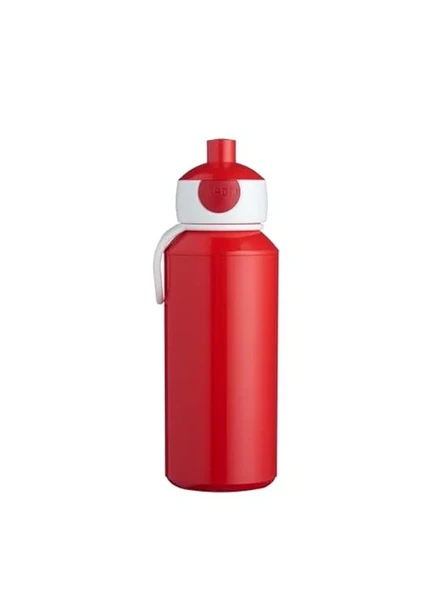 Kırmızı Renkli 400 ml Su Şişesi, Pratik Kullanım İçin Tasarlandı ürün görseli 1