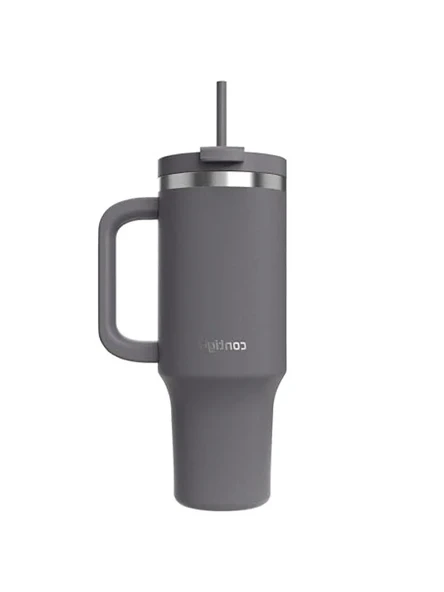Yetişkinler İçin Yalıtımlı Su Şişesi, 1.2L, Antrasit ürün görseli 1
