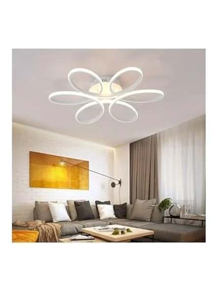 Beyaz Renkli Modern Tasarım Avize, Gün Işığı ve Beyaz LED ürün görseli 1