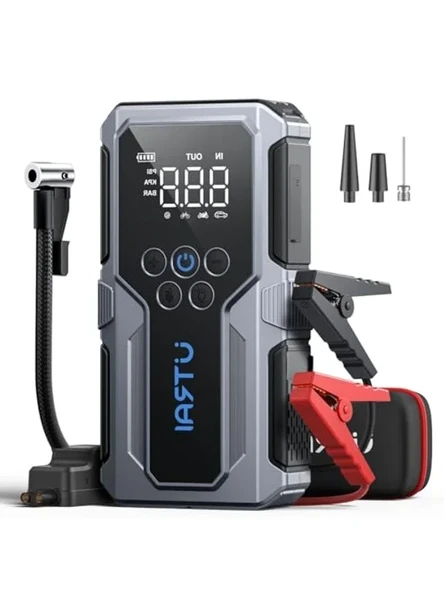 1500A Jump Starter ile Taşınabilir Akü Takviye Kiti ve Yüksek Güç ürün görseli 1
