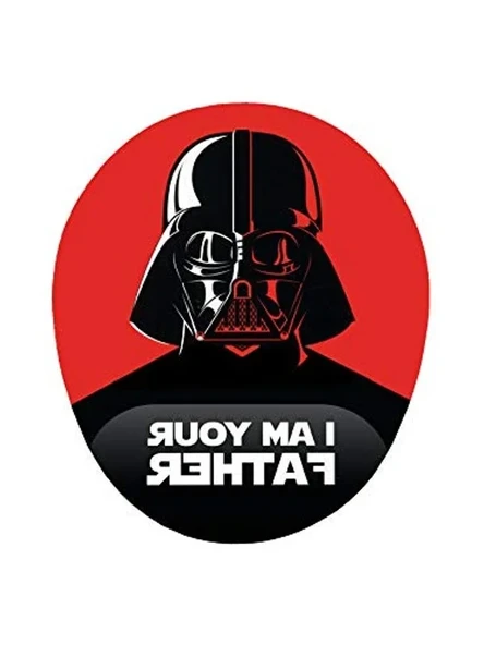 Darth Vader Temalı Bilek Destekli Mouse Pad, Konforlu Kullanım ürün görseli 1