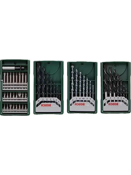 Mini Matkap Ucu Seti, Ahşap ve Metal için 3+1 Set ile Kullanım Kolaylığı ürün görseli 1