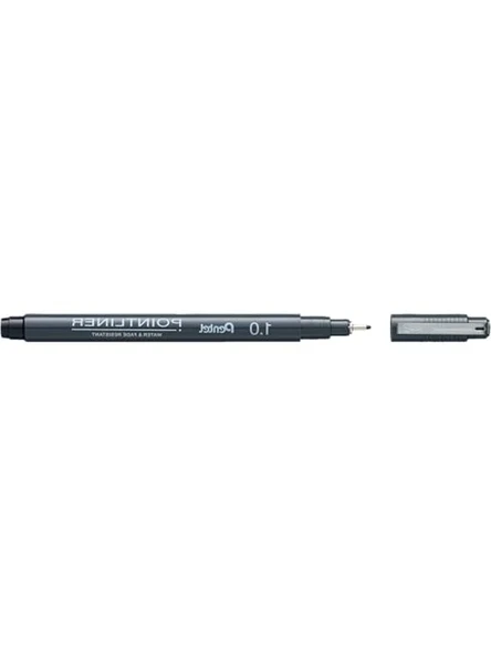 Siyah Fiber Uçlu Yazı Kalemi, 1.0 mm ürün görseli 1