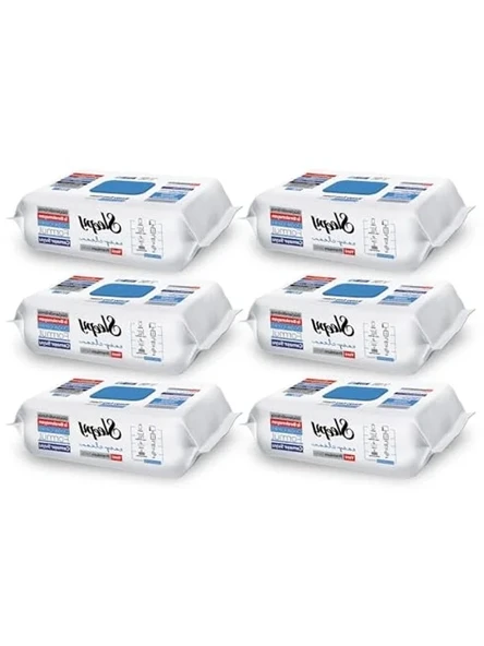 Yüzey Temizlik Havlusu Mendili, 6x100 Yaprak, Katkılı ürün görseli 1