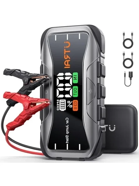 Taşınabilir 27000mAh Jump Starter Akü Takviye Kiti ürün görseli 1