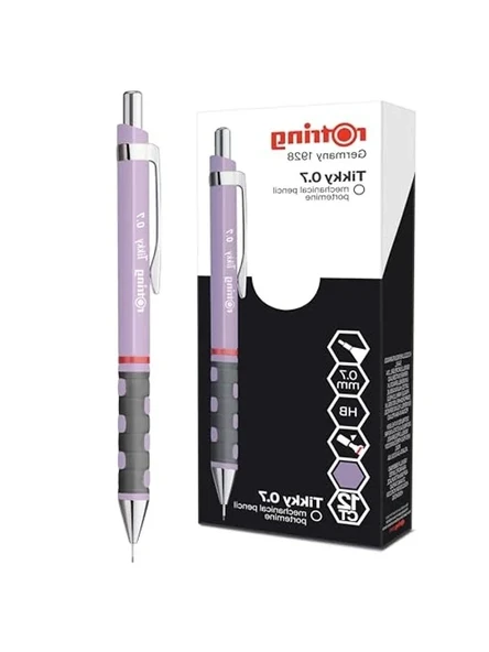 Lila Renkli 0.7 mm Versatil Kalem - Tikky Modeli ürün görseli 1