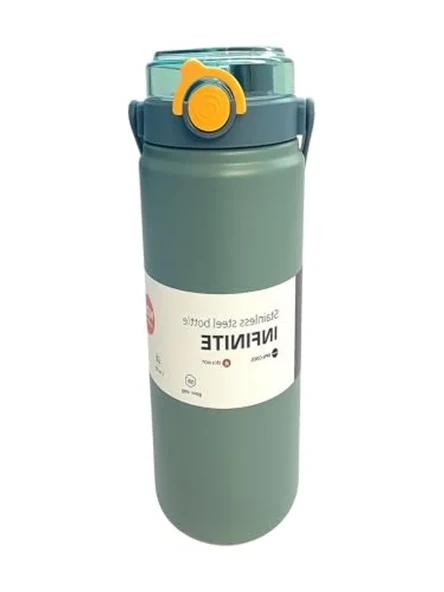 1200 ML Vakumlu Soğuk Pipetli Matara, Çelik Malzeme ürün görseli 1