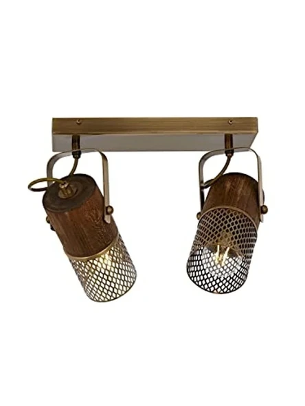 Modern Metal Avize, E27 Ampul ile 32x25 cm Ölçü ürün görseli 1