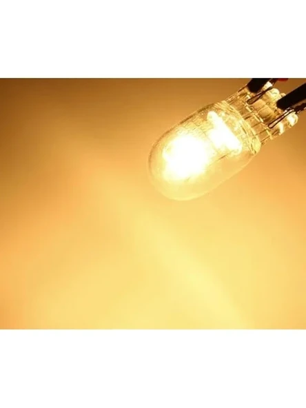 12V T20 10 Adet Çift Devre Ampul Seti, Büyük Dipsiz - Resim 2