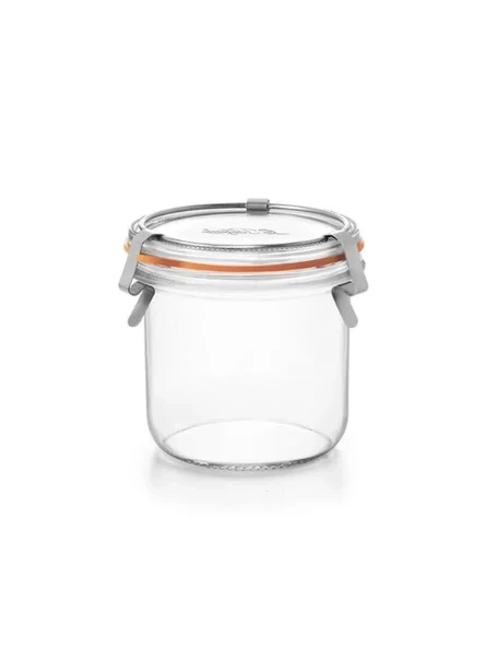 Klipsli Cam Kavanoz Seti - 425 ml (2 Adet) ürün görseli 1