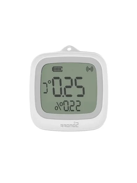 Zigbee LCD Akıllı Sıcaklık Nem Sensörü, Su Geçirmez ve Uygulama İzleme ürün görseli 1