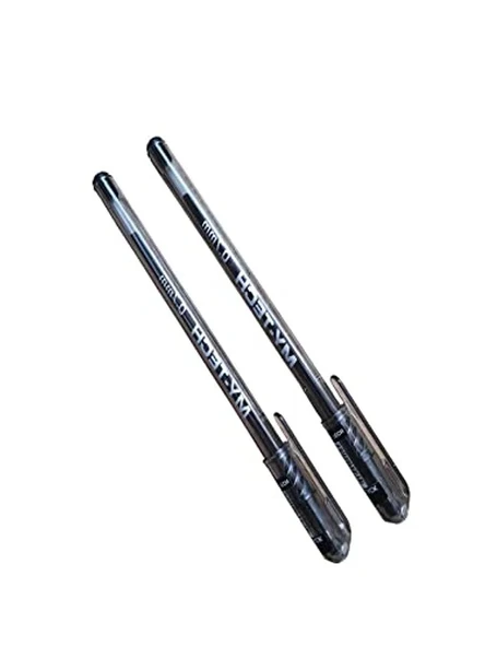 0.7 mm Uçlu Tükenmez Kalem, 2 Adet Siyah ürün görseli 1