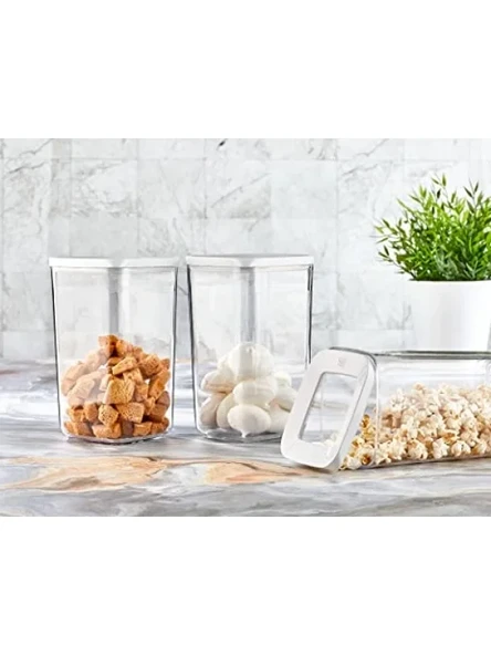 Kare Saklama Kabı Seti, 3 Parça, 1200 Ml ürün görseli 1
