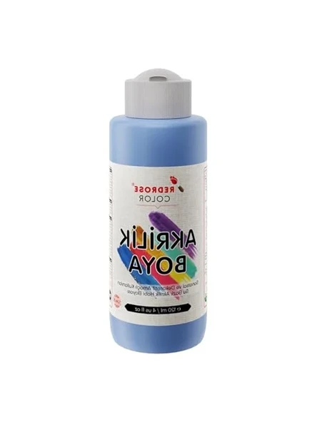 Açık Mavi Akrilik Boya, 120 ml Kapasite ürün görseli 1