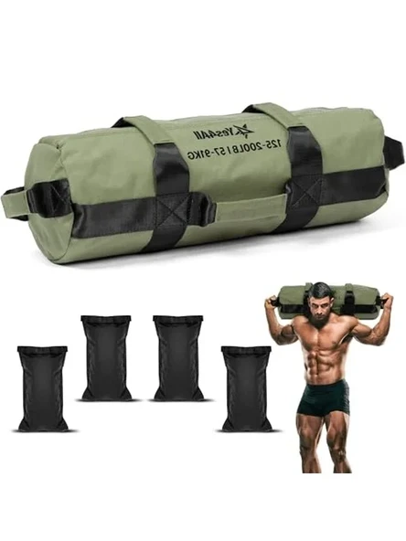 Ayarlanabilir Ağırlıklı Kum Torbası, Fitness ve Koşullama İçin ürün görseli 1