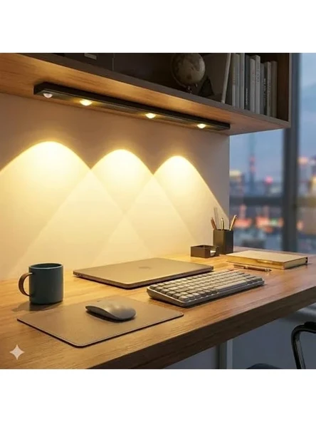 40 cm Ultra Slim LED Aydınlatma, 3 Farklı Işık Rengi ve Dimmer Özelliği ürün görseli 1