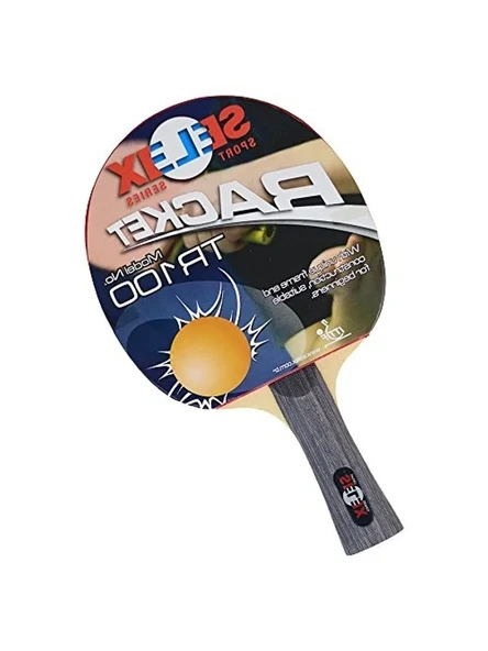 Masa Tenisi Raketi, Kahverengi Renk ve Onaylı ürün görseli 1
