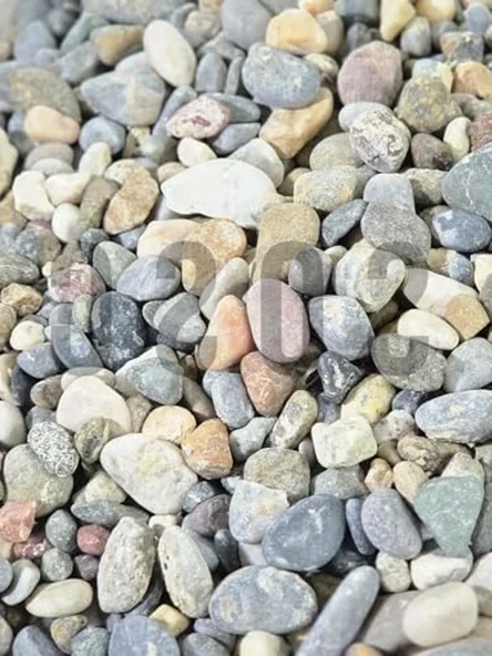 Nazilli Dere Çakıl Taşı, 1-2 cm, 3 Kg, Dekoratif Kullanım ürün görseli 1