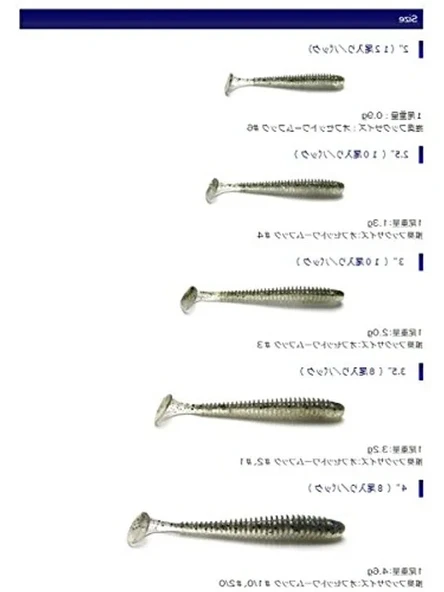 Swing Impact 3" #440 Electric Shad - Resim 3