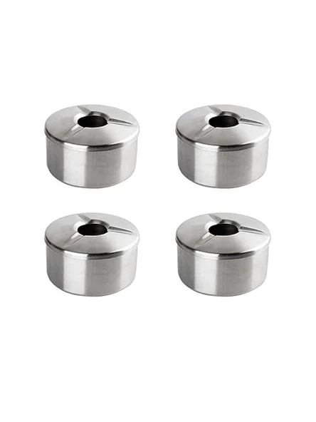 4'lü derin metal küllük seti, dayanıklı ve kullanışlı ürün görseli 1