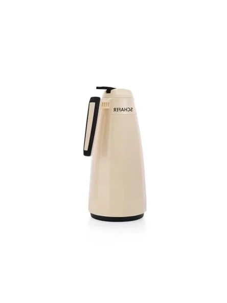 Schäfer Kitchenhouse Impact Termos 1,5 L-Krem - Resim 3