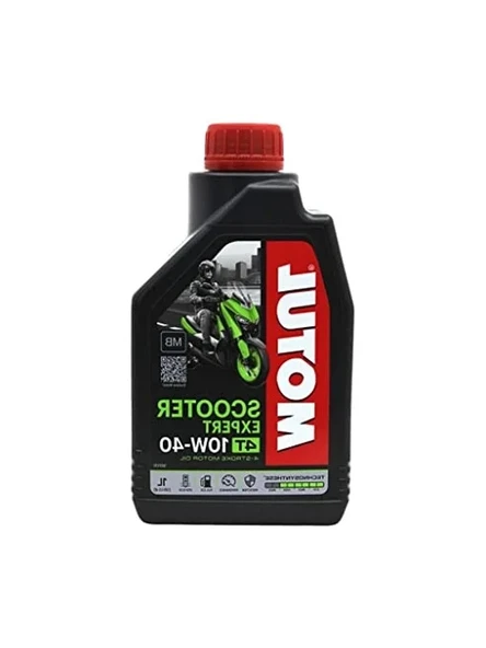 Motosiklet Yağı 10W40 - 1 Litre, Yüksek Performans İçin Özel Formül ürün görseli 1