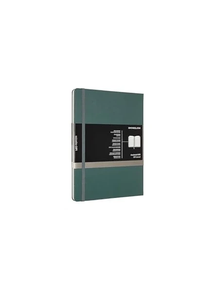 Ekstra Büyük 19 x 25 cm Profesyonel Not Defteri, Orman Yeşili ürün görseli 1