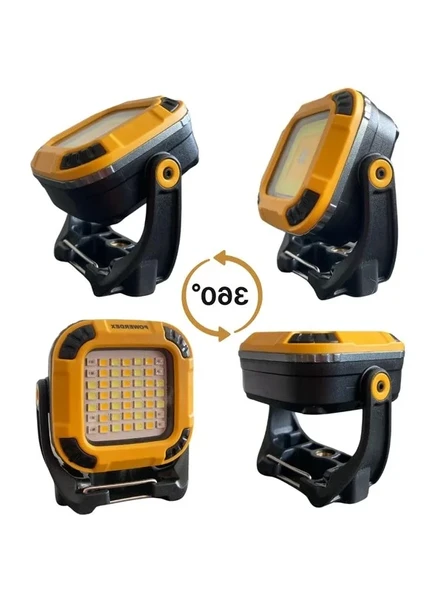 Mini Taşınabilir Cob LED Lamba, Şarjlı ve Çok Amaçlı ürün görseli 1