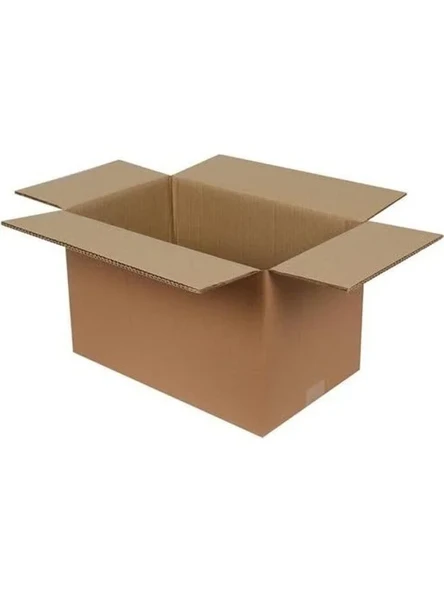 10 Adet Çift Oluklu Taşıma Kolisi - Eşya Paketleme İçin Uygun ürün görseli 1